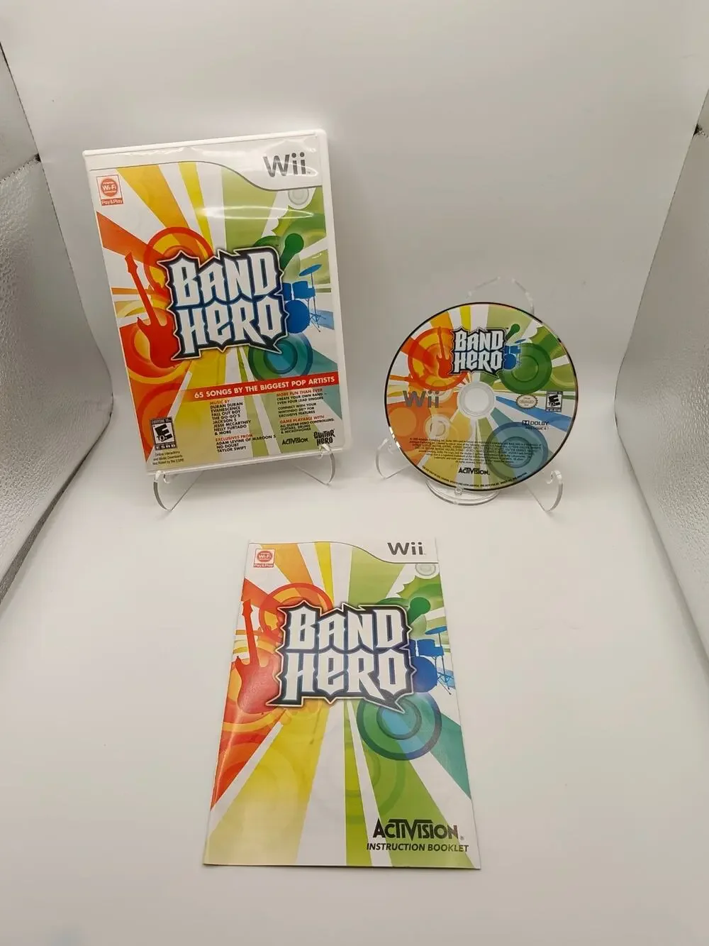 Band Hero (Nintendo Wii) CIB Complete Tested Activision